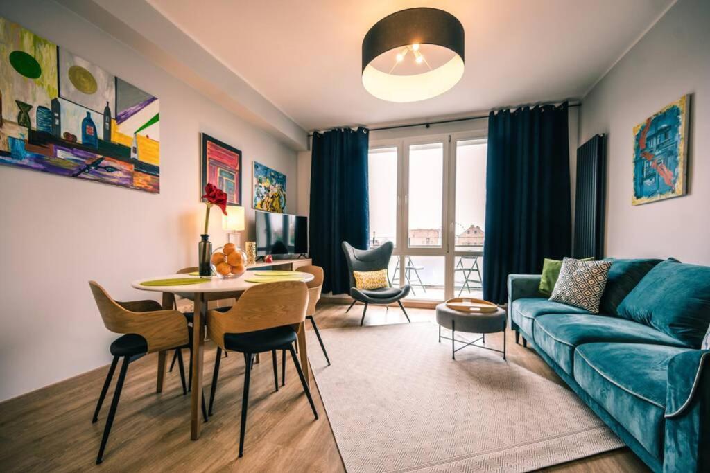 Апартаменты Apartament Poczta Polska, Wyjatkowy I Nowoczesny Гданьск Экстерьер фото