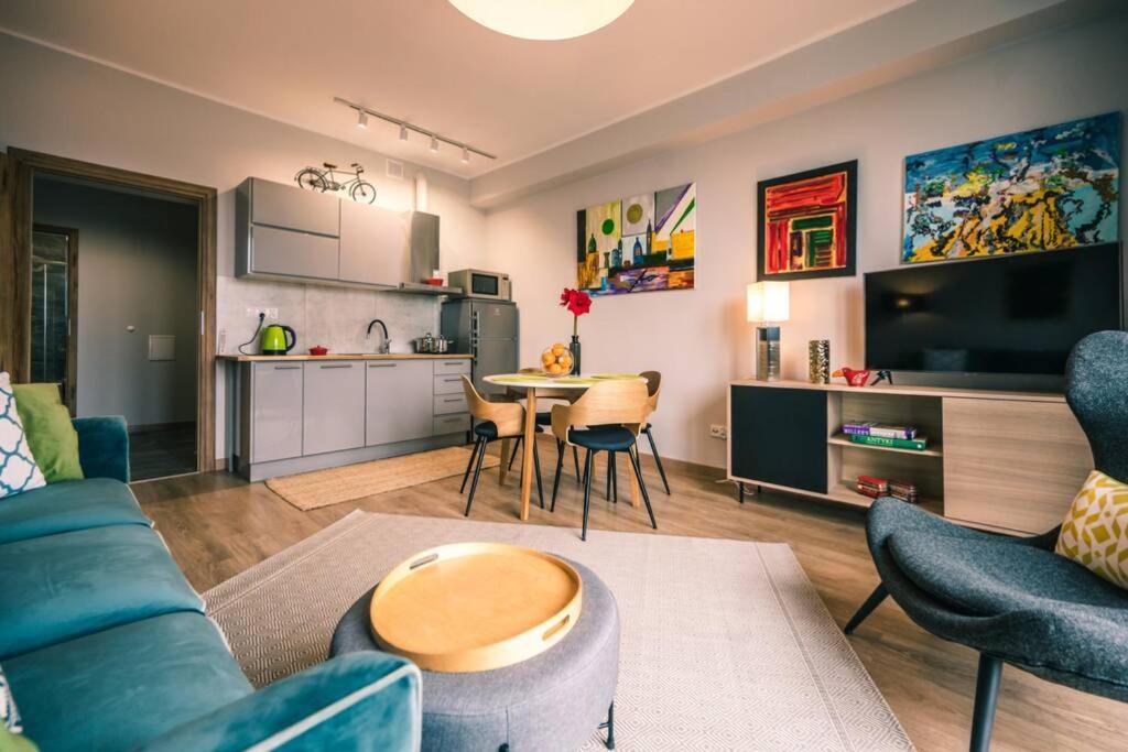 Апартаменты Apartament Poczta Polska, Wyjatkowy I Nowoczesny Гданьск Экстерьер фото